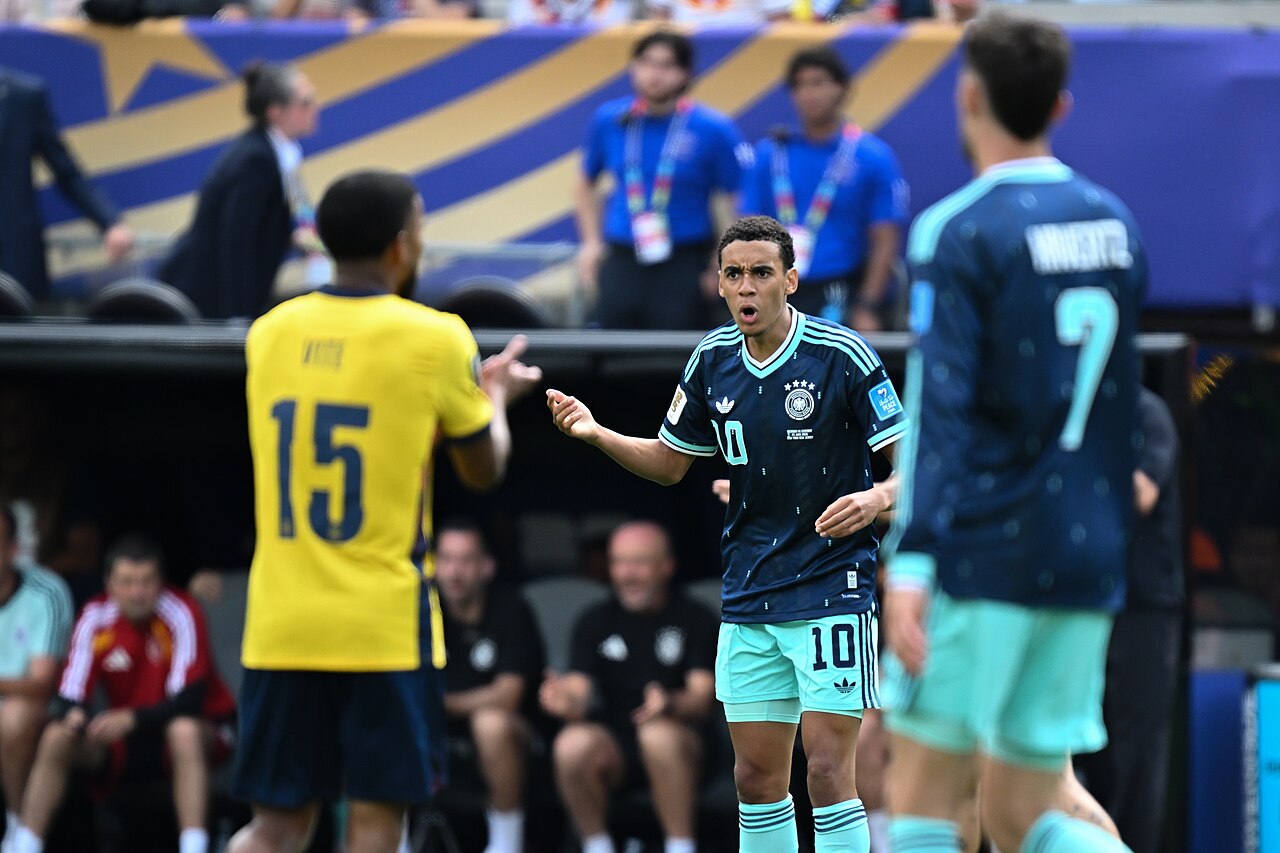 Jamal Musiala xử lý bóng tại World Cup 2026