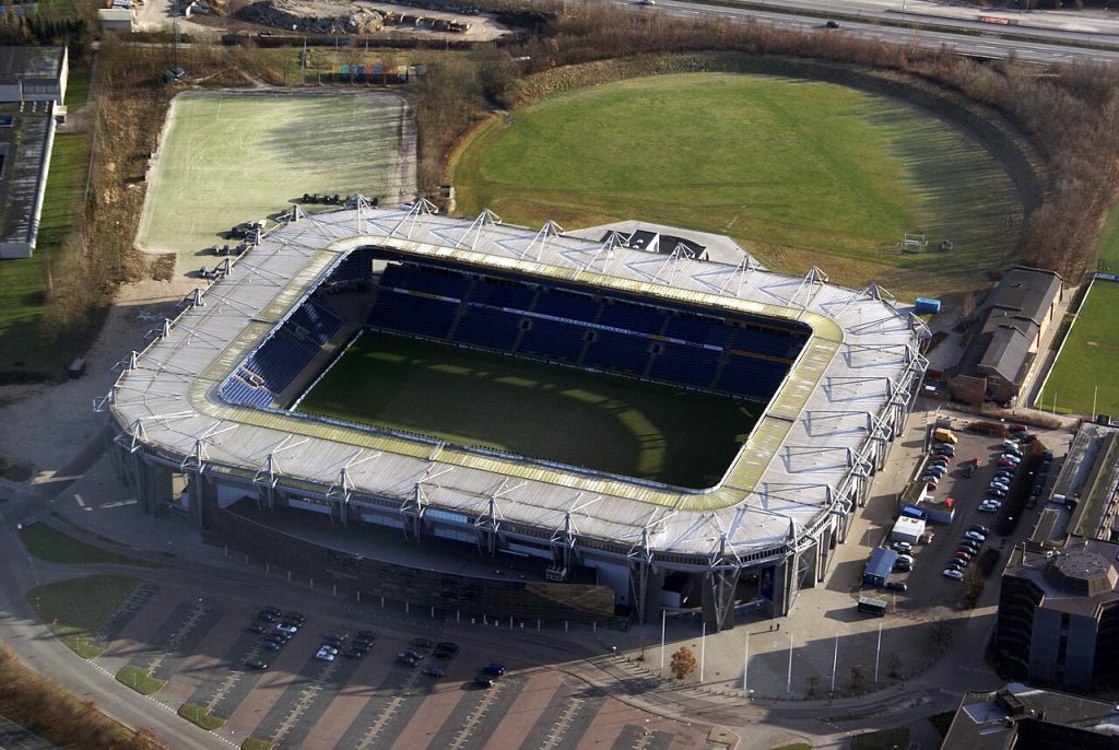 Toàn cảnh Brøndby Stadion, sân đấu gắn với Brøndby IF