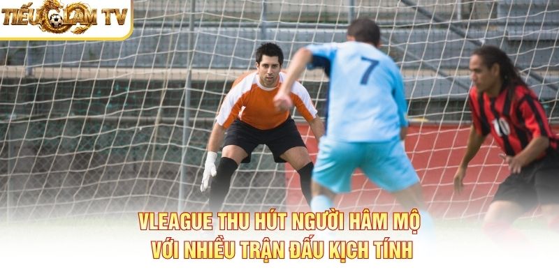 VLeague thu hút người hâm mộ với nhiều trận đấu kịch tính