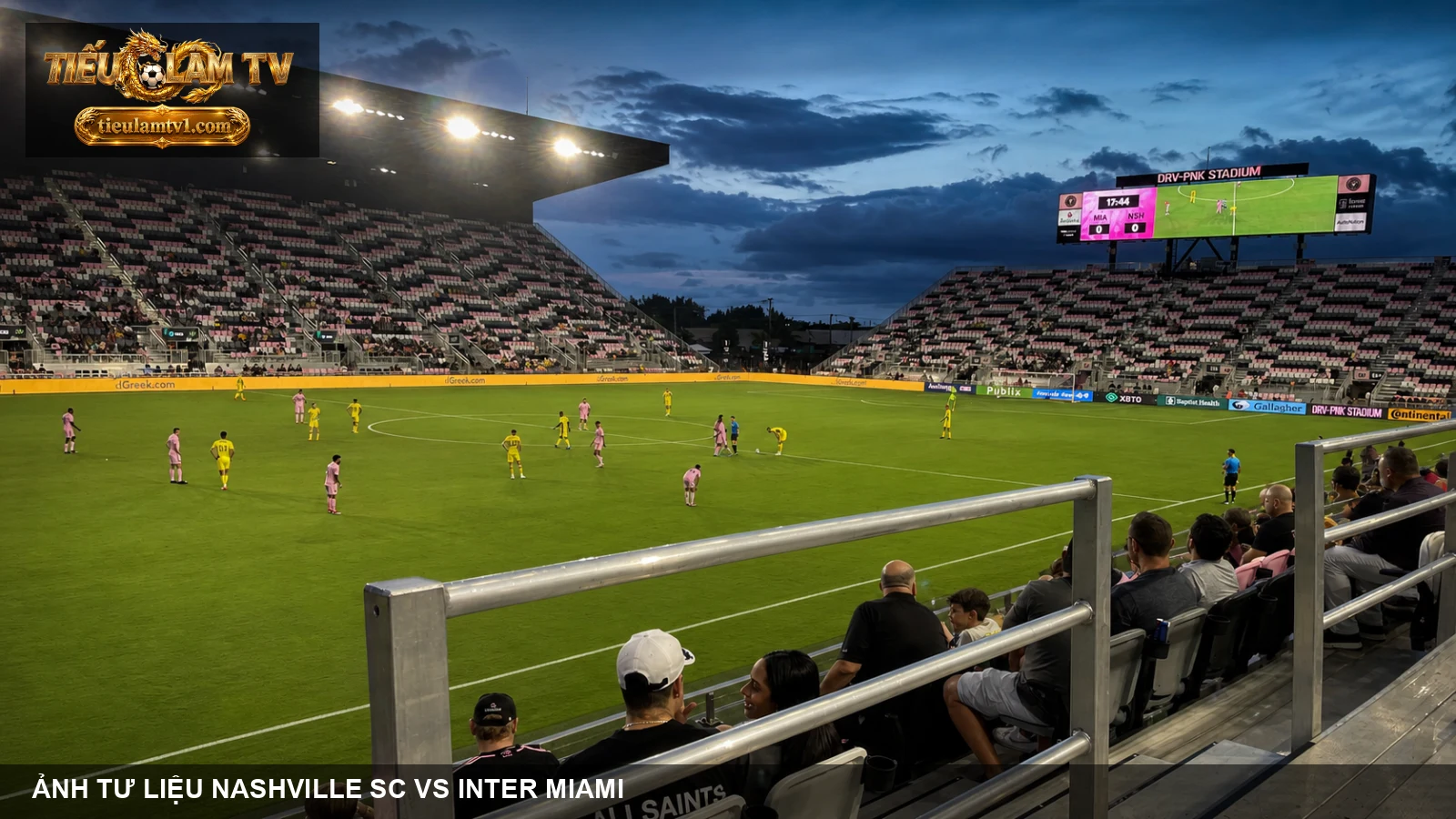 Ảnh tư liệu Nashville SC gặp Inter Miami năm 2023