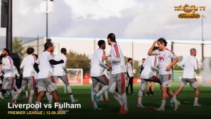 Liverpool vs Fulham — ảnh cầu thủ trên sân