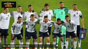 Đội tuyển Italy trong trận quốc tế năm 2021